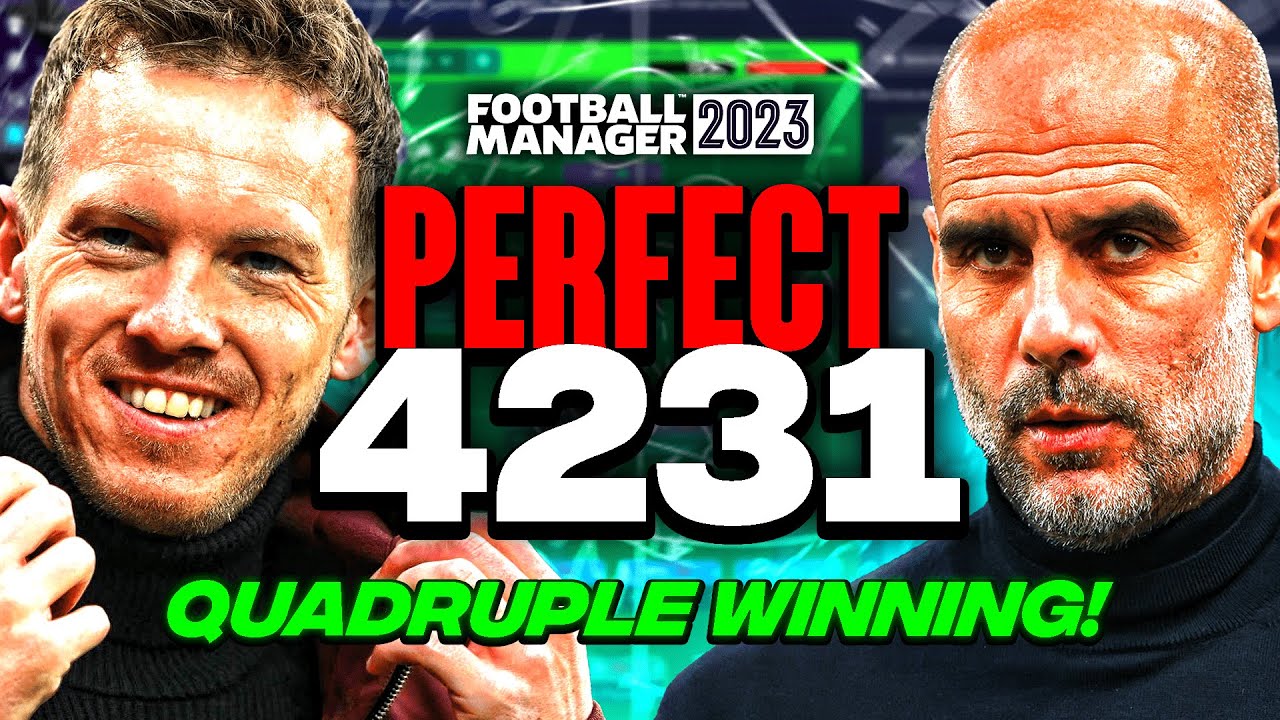 The PERFECT FM23 Tactic! | Pep X Nagelsmann's 4231/3241 | 20,000+ Passes