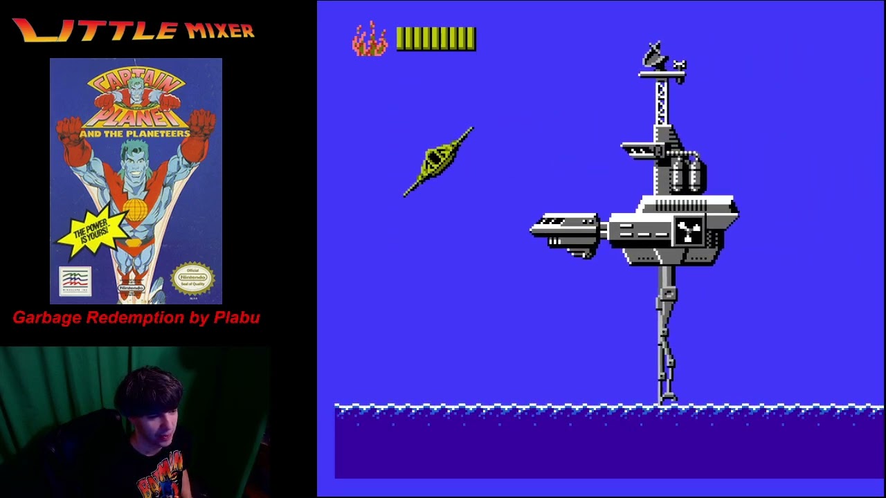 Captain Planet - NES - Full Playthrough - First Time Playing - Misery and Suffering Nonstop