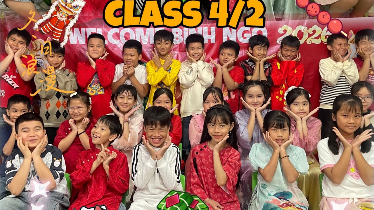 English Talk Show: Vietnamese Lunar New Year Presentation – Class 4/2