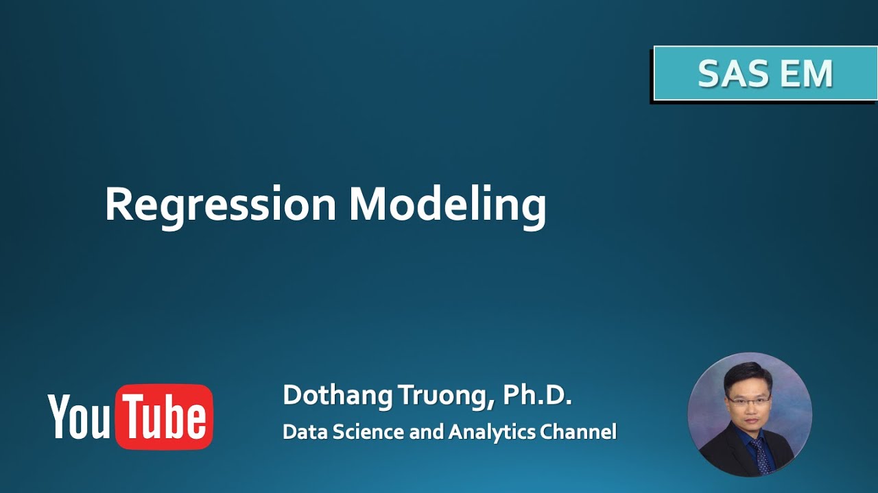 SAS Enterprise Miner - Regression Modeling