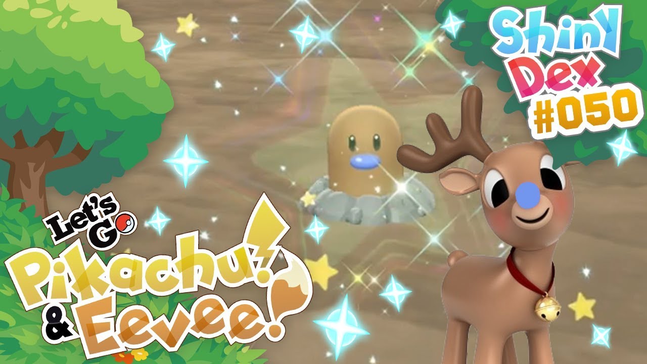 SHINY RACE SHINY DIGLETT in POKEMON LETS GO PIKACHU and EEVEE!