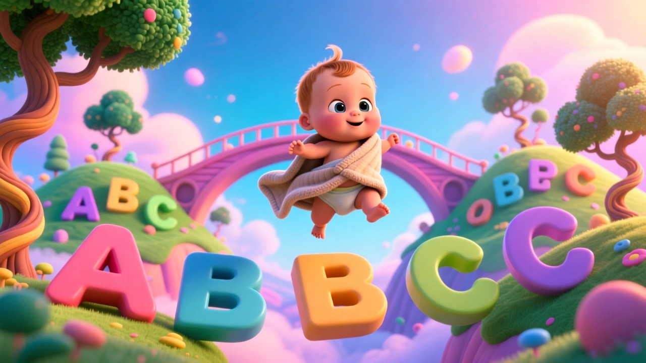 Quiet Van ABC Dreams! | Gentle Alphabet Song for Kids | Soothing Preschool Nursery Rhyme