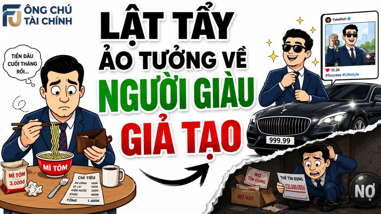 Tiền Đâu Mà Họ Sài Sang Vậy? Lật Tẩy Ảo Tưởng Người Giàu Giả Tạo