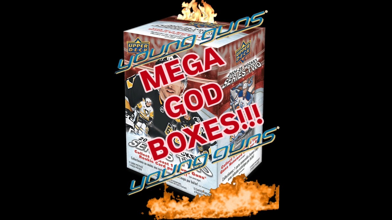 2024-25 Upper Deck Series 2 🔥God Blaster🔥 boxes loaded with young guns!!!!