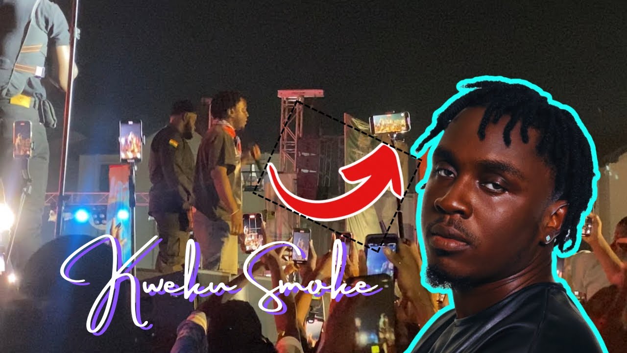 Kweku Smoke Full Performance at Legon Pent Hall Week