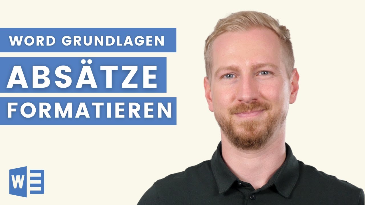 Absätze formatieren in Word - Alles über Absätze in Microsoft Word erklärt | Grundlagen Tutorial