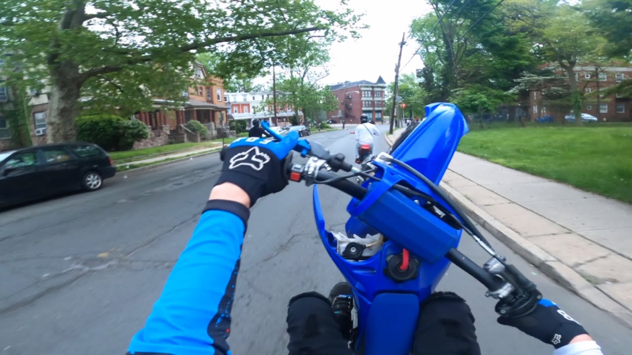 Yz85 meets up with pack !
