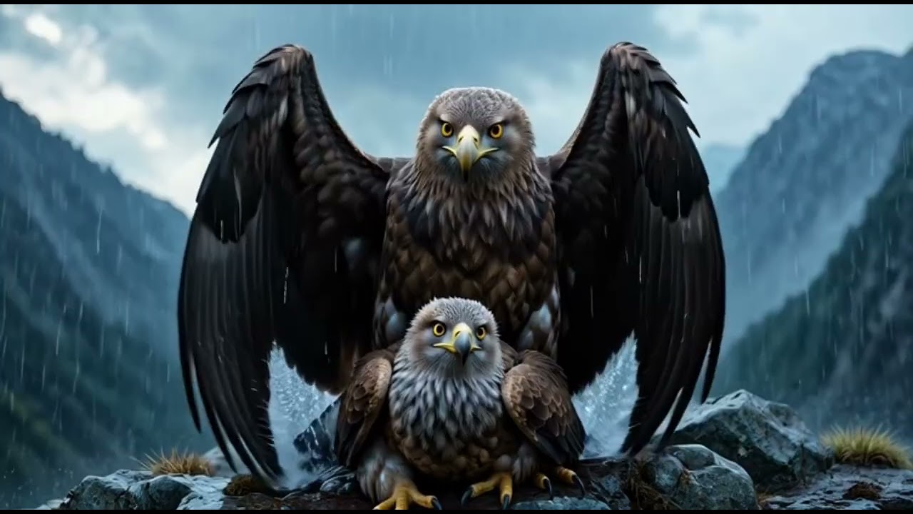 Lightning, Rain & Survival | Eagle Family Faces Nature&rsquo;s Fury