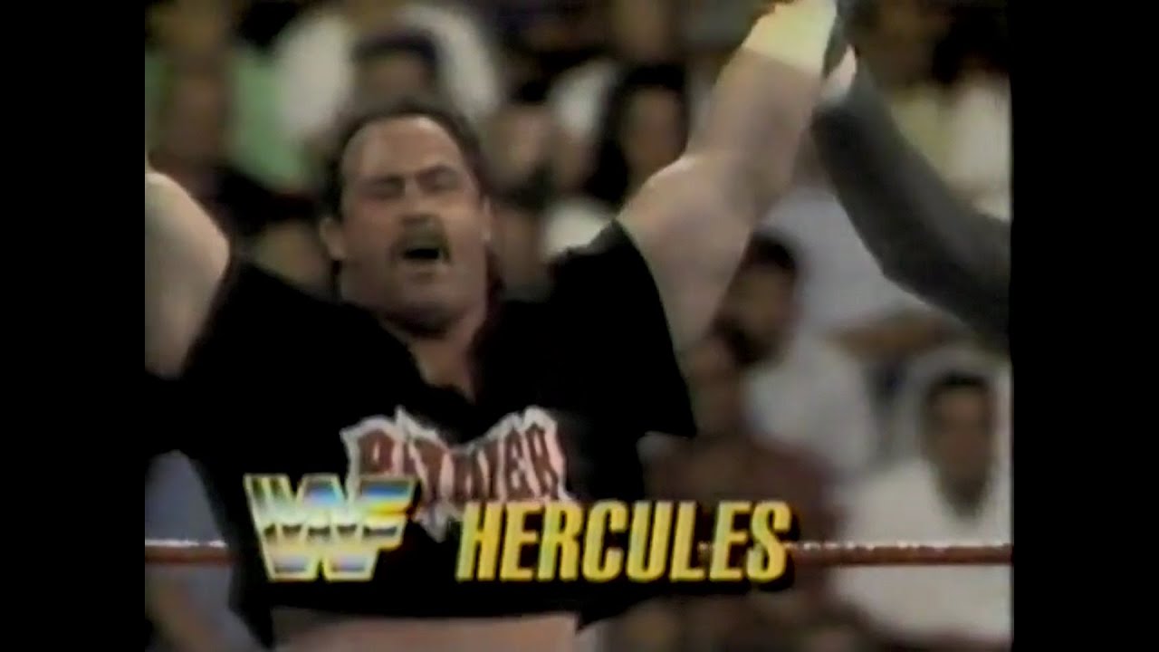 Greg Valentine vs Hercules   Prime Time Sept 16th, 1991