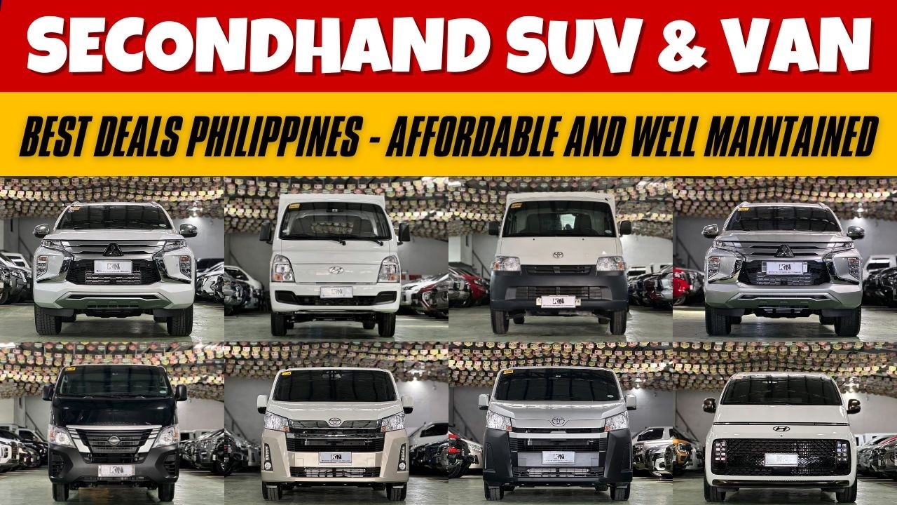 2nd-hand Van & SUV Philippines | Segunda Manong Sasakyan na Magandang Presyo