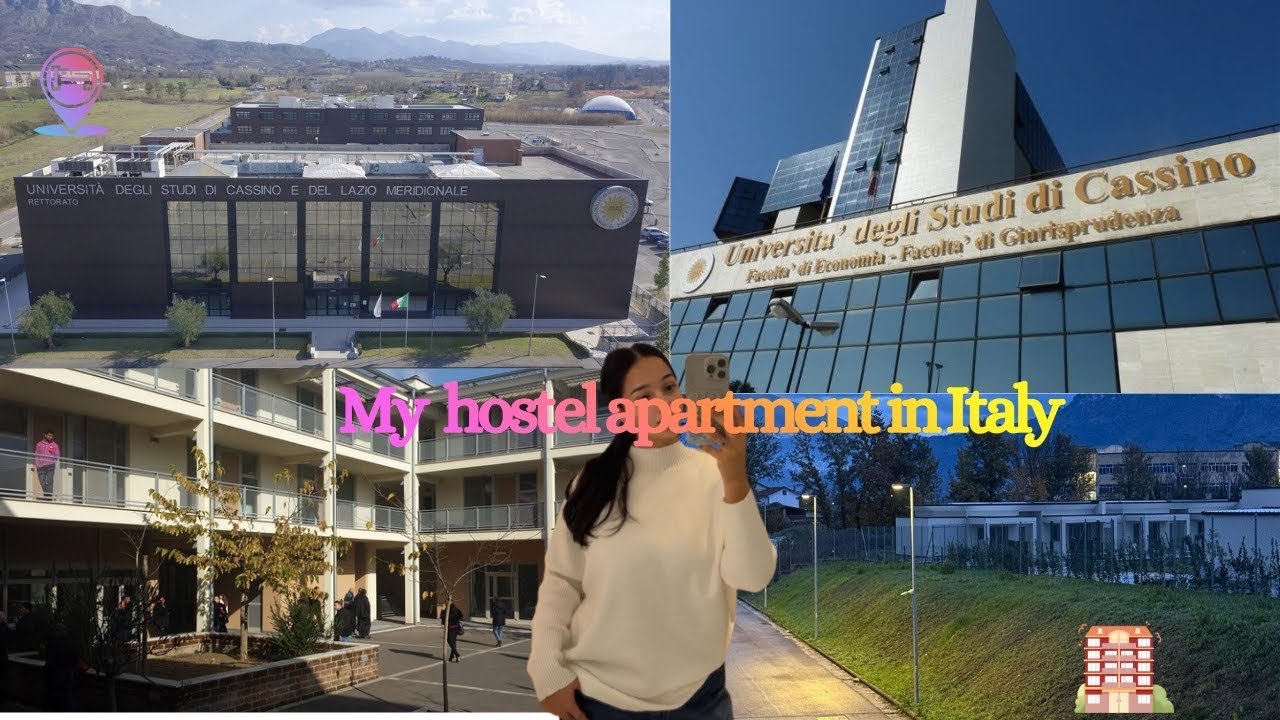 You won’t believe this Unicas Hostel 😳| University of Cassino | Rooms, Facilities and student life |