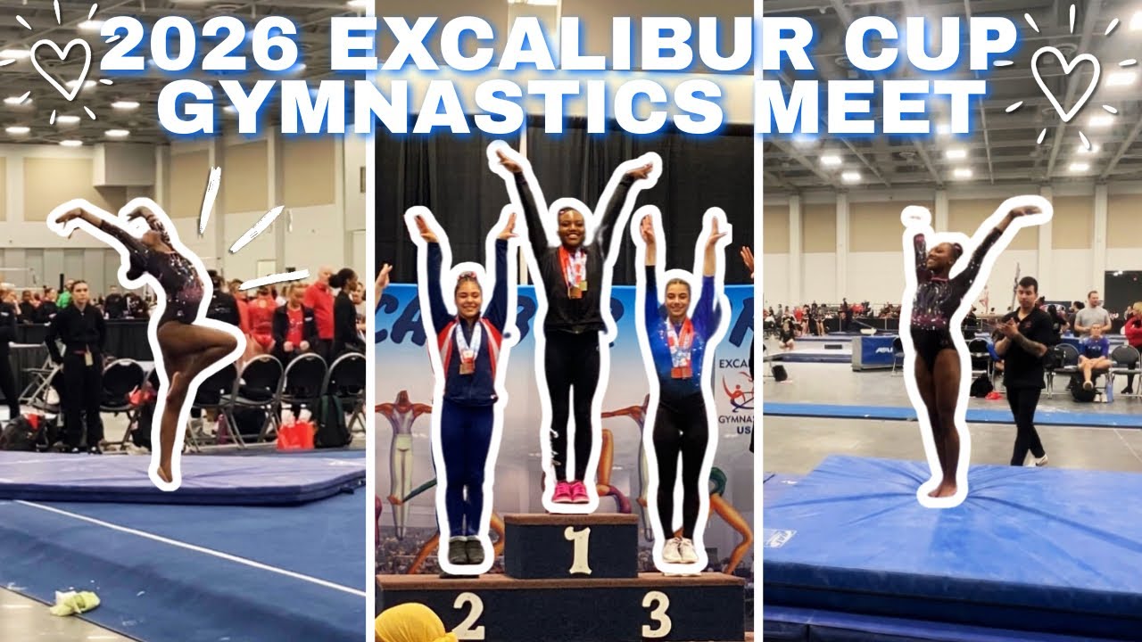 2026 EXCALIBUR CUP❣️🥇| Level 10 gymnastics meet!🩷🌟