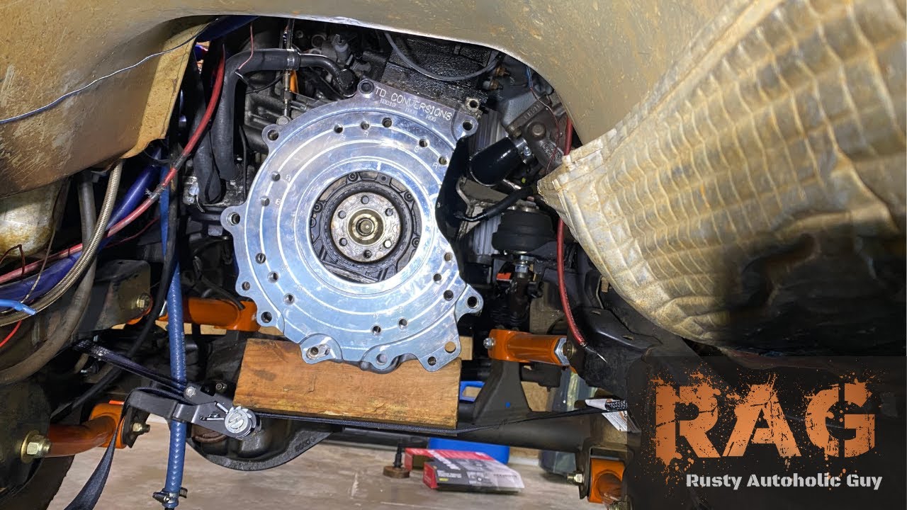 Doing a quick test fit of the TD Conversions Adapter on my BEW TDI in my TJ Wrangler