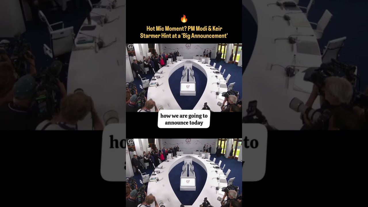 &ldquo;We Did It!&rdquo;: PM Modi and UK PM Keir Starmer's Hot Mic Conversation at G7 Summit Goes Viral