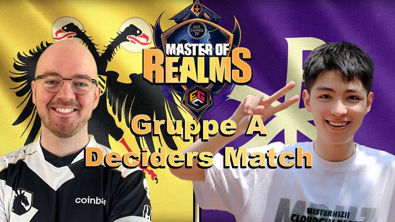 Veteran gegen Jungspund - DeMu vs loueMT - Master of Realms - Gruppe A - Age of Empires 4