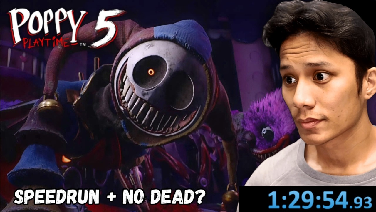 SPEEDRUN POPPY PLAYTIME CHAPTER 5 FULL GAME PART 2