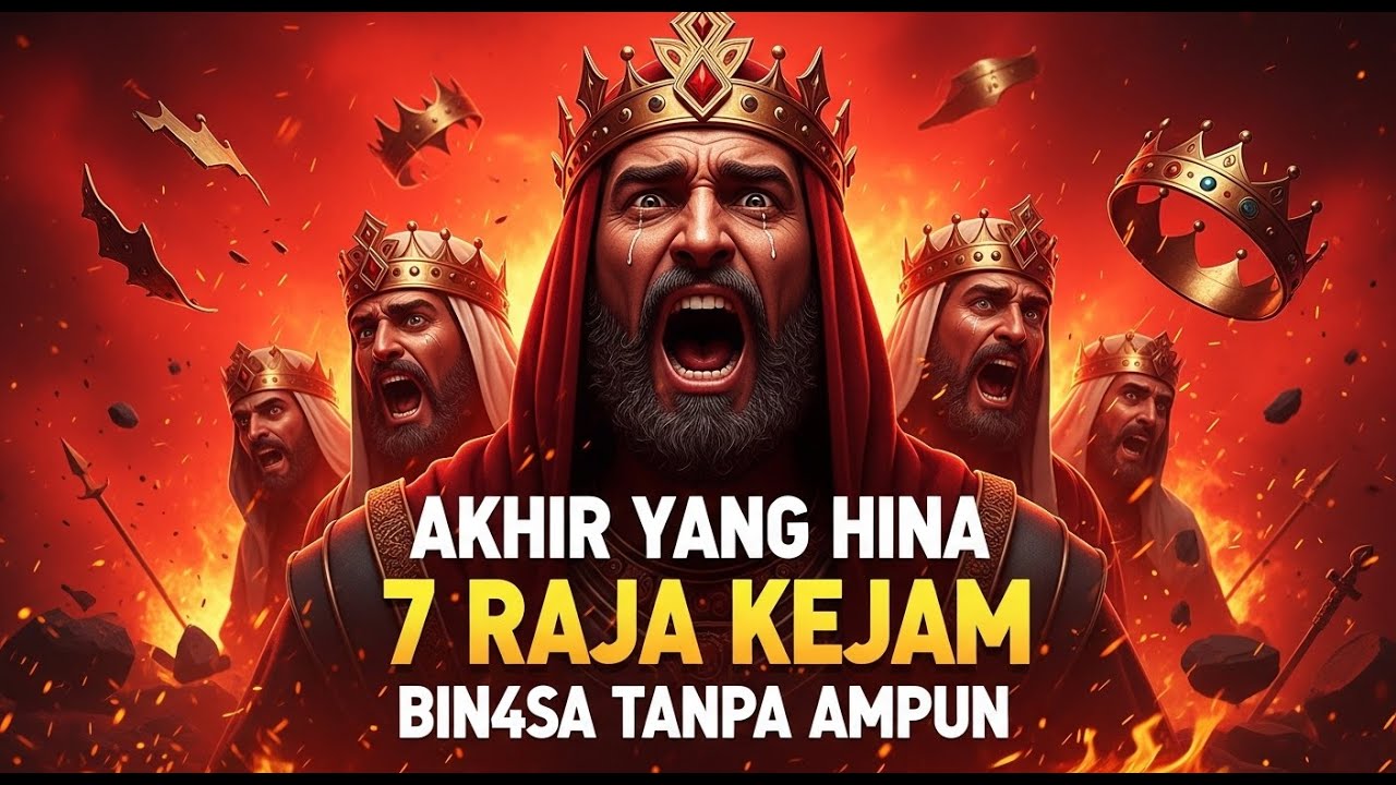 Kisah 7 RAJA PALING KEJAM DI AL-QURAN! Semuanya M4ti dengan Cara Paling Mengenaskan!