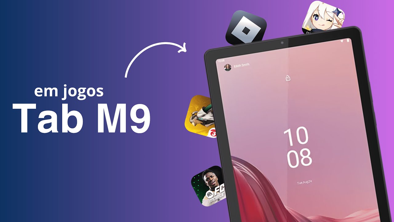 Lenovo Tab M9 é Bom Para Jogos? Teste (Genshin Impact, Roblox, Free Fire e Mais)