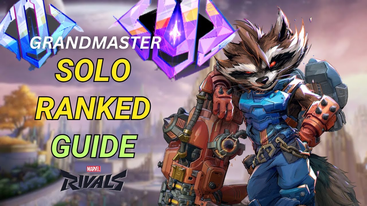 How I hit Grandmasters with Rocket Raccoon Only | Marvel Rivals Guide