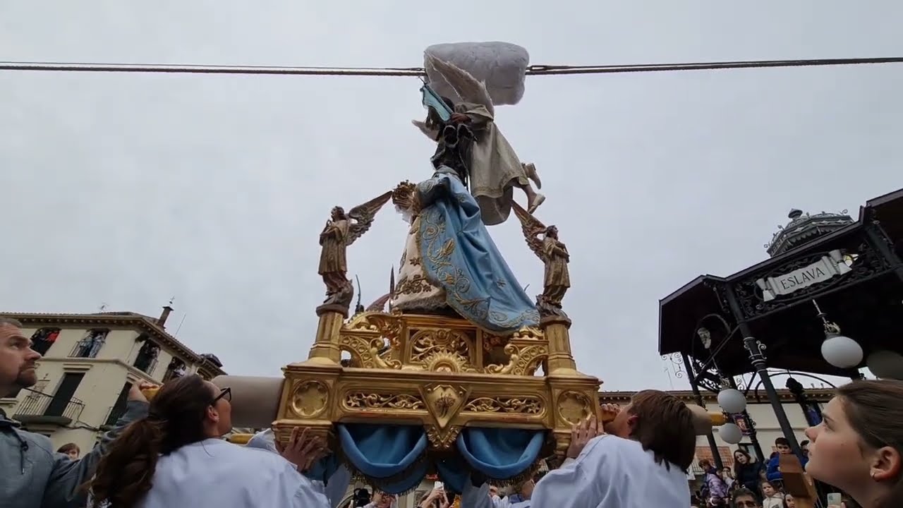 Bajada del Ángel de Tudela 2024