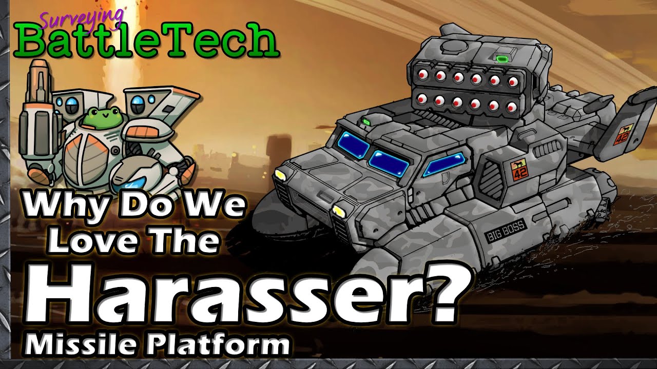 Why Do We Love The Harasser Missile Platform?  #BattleTech Lore & History