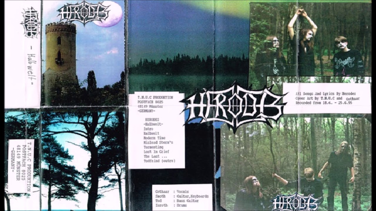Herodez [GER] [Raw Pagan Black] 1996 - Halbwelt (Full Demo)