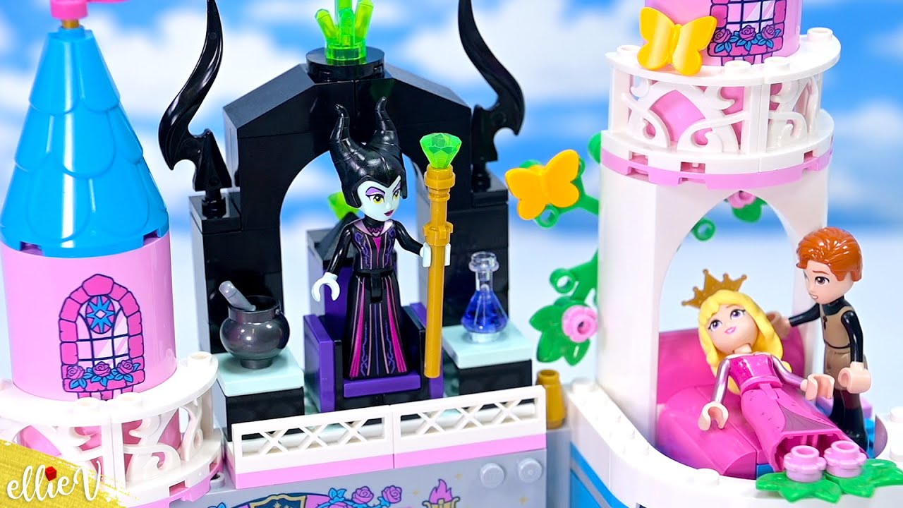 Ещё одна Малефисента? Замок принцессы Авроры: сборка и обзор Lego