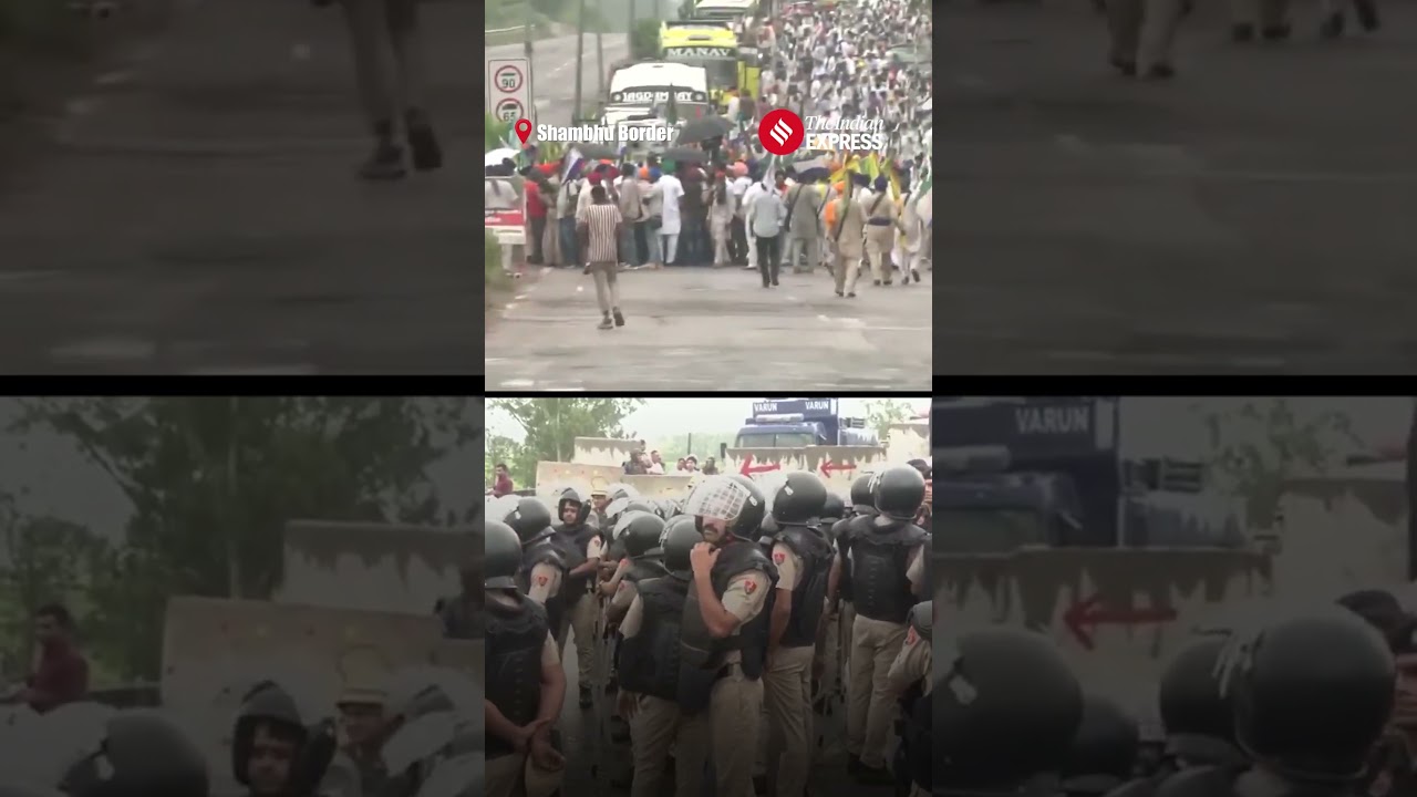 Shambhu Border Turns Fortress Ahead of Farmers' March| Farmers' Protest