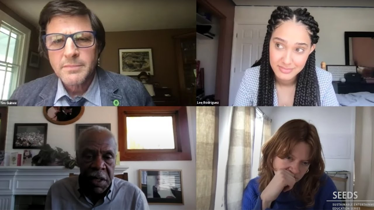 Actors Talk Climate Change: Danny Glover, Lee Rodriguez, Colby Minifie and Tim Guinee