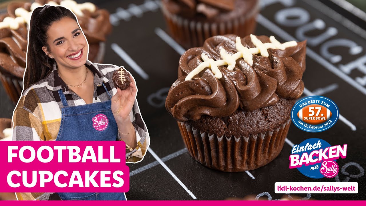 Football Cupcakes | Dessert für DAS Football Event