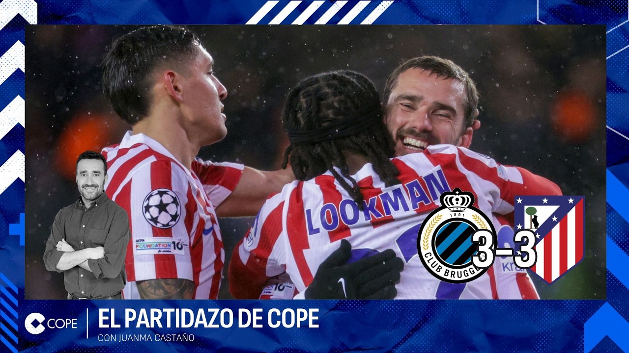 🔴 EL ATLETI NO PASA DEL EMPATE ANTE EL BRUJAS I El Partidazo de COPE, con Juanma Castaño