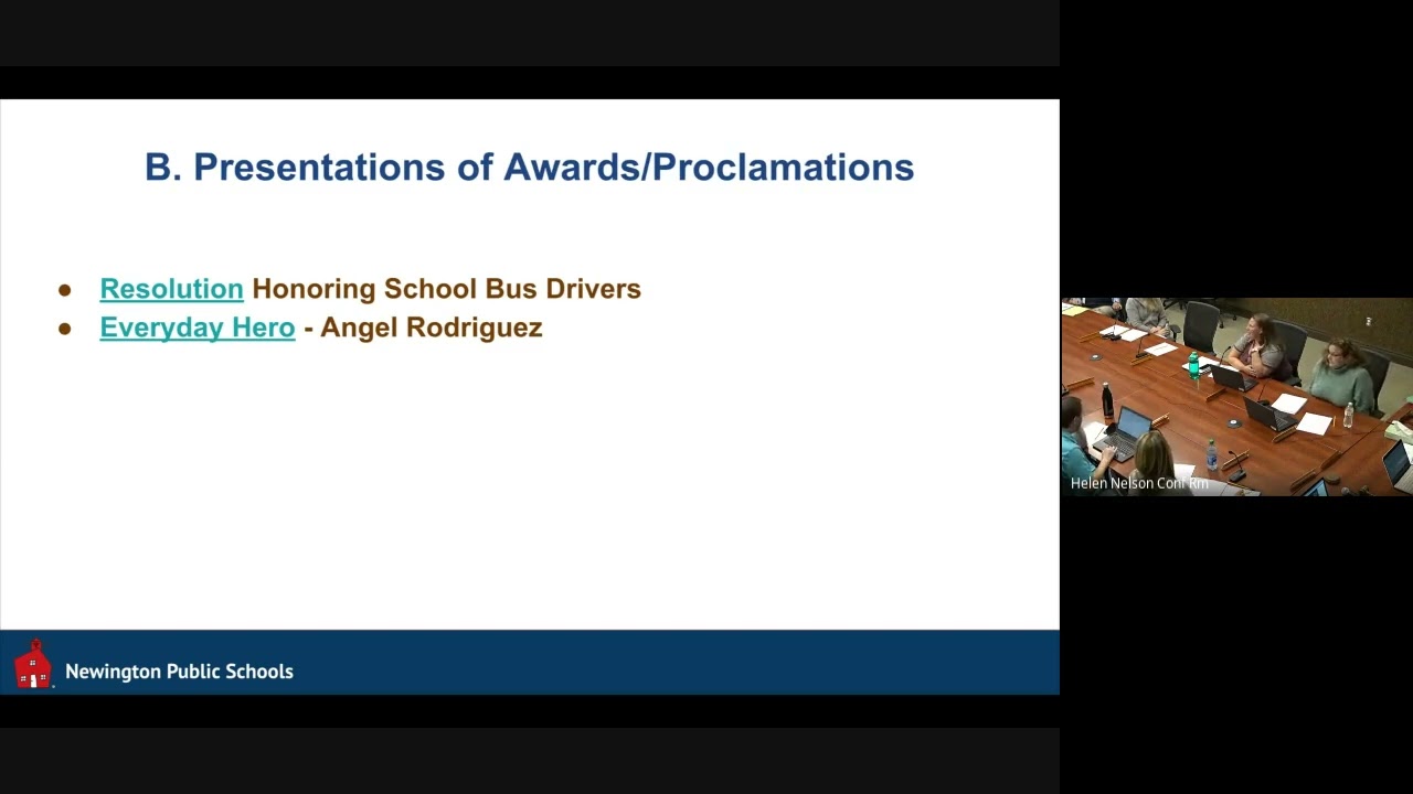 NPS BOE Meeting (10/12/2022)