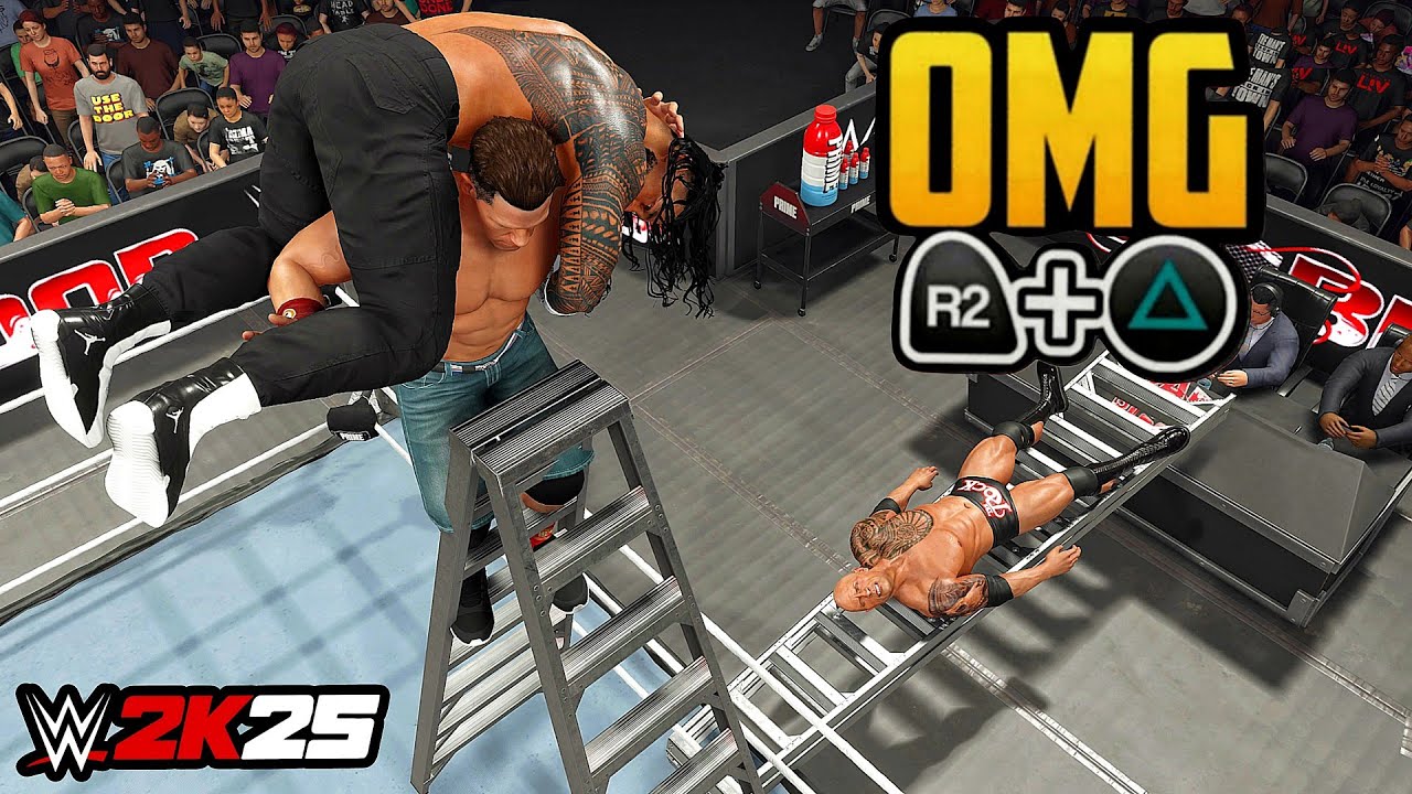 20 минут самых брутальных финишеров в WWE 2K25!