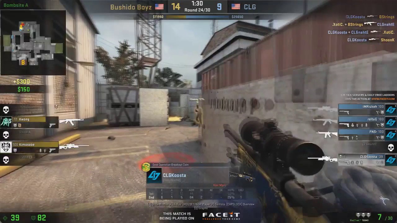 Koosta is back with  Massive 4K (CS:GO)