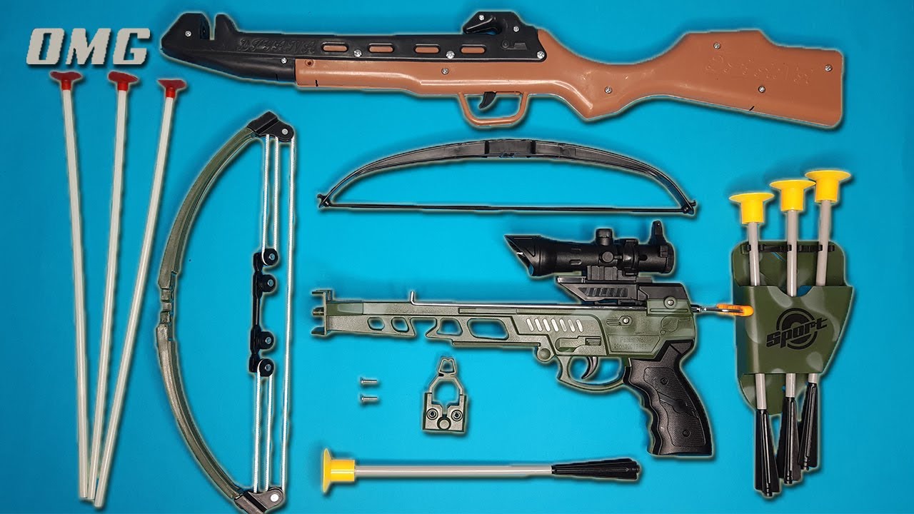 Most Powerfull Safety Shooter Dart Arrow Blaster Crossbow Arbalest Toy Set