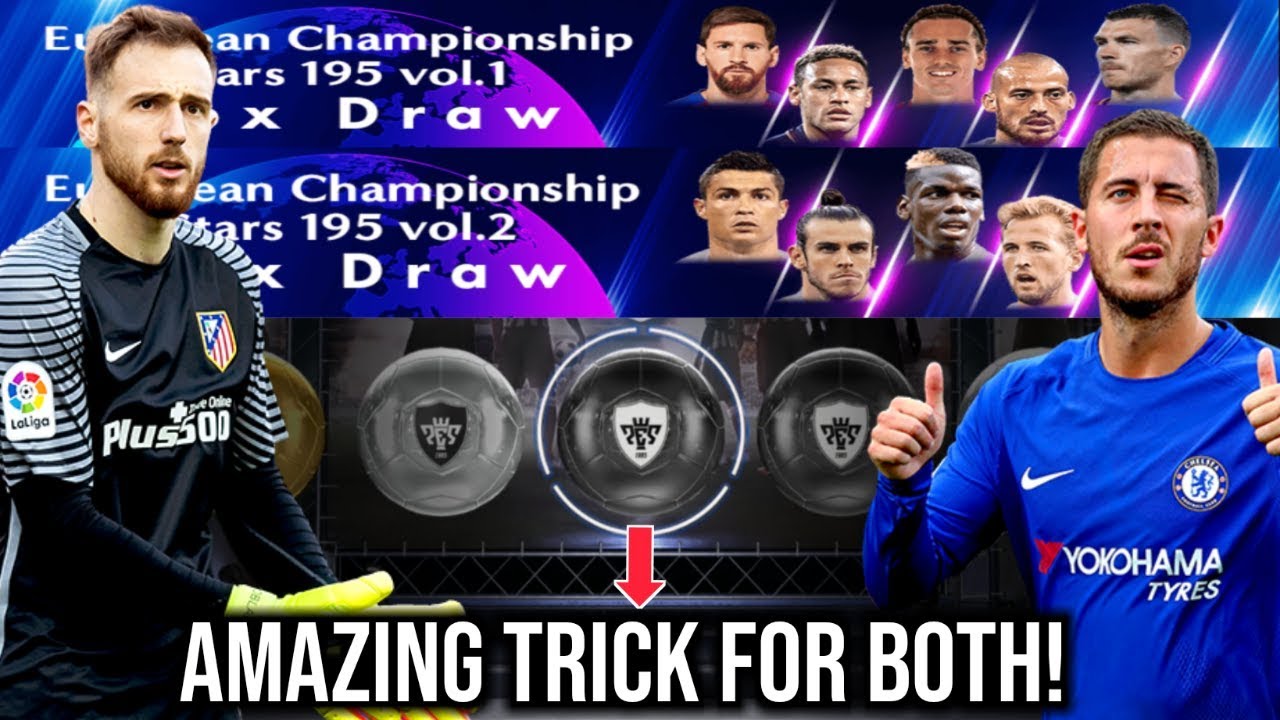 Got a Hidden! black ball trick in European Championship boxdraw pes 2018