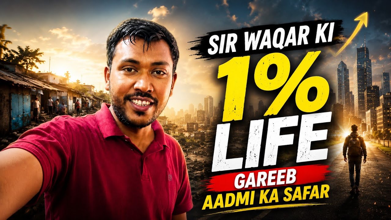 Sir Waqar 1% Life  - First Vlog Zindagi Badal De  - gareeb aadmi 