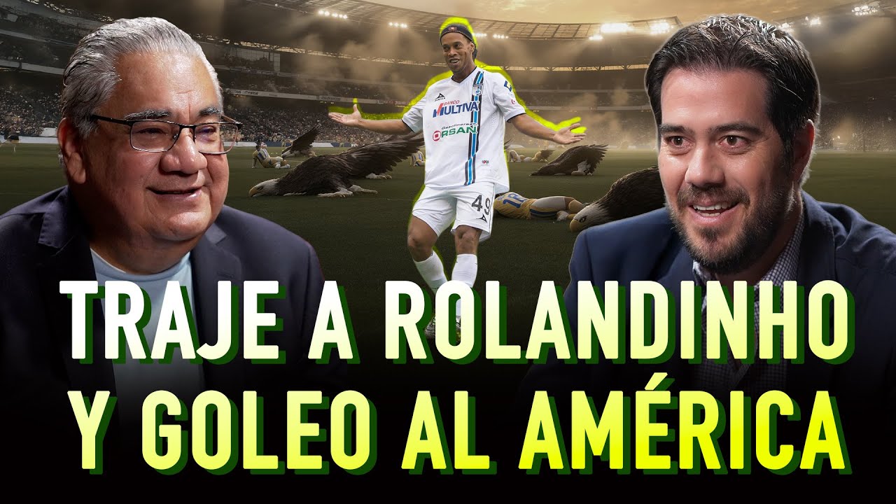 TRAJE A RONALDINHO Y GOLEO AL AMERICA