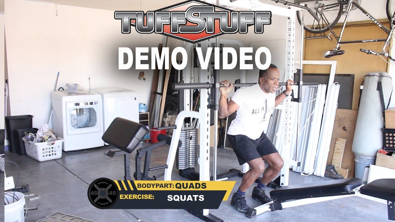 Dr Gene James- TuffStuff Smith home gym demo video