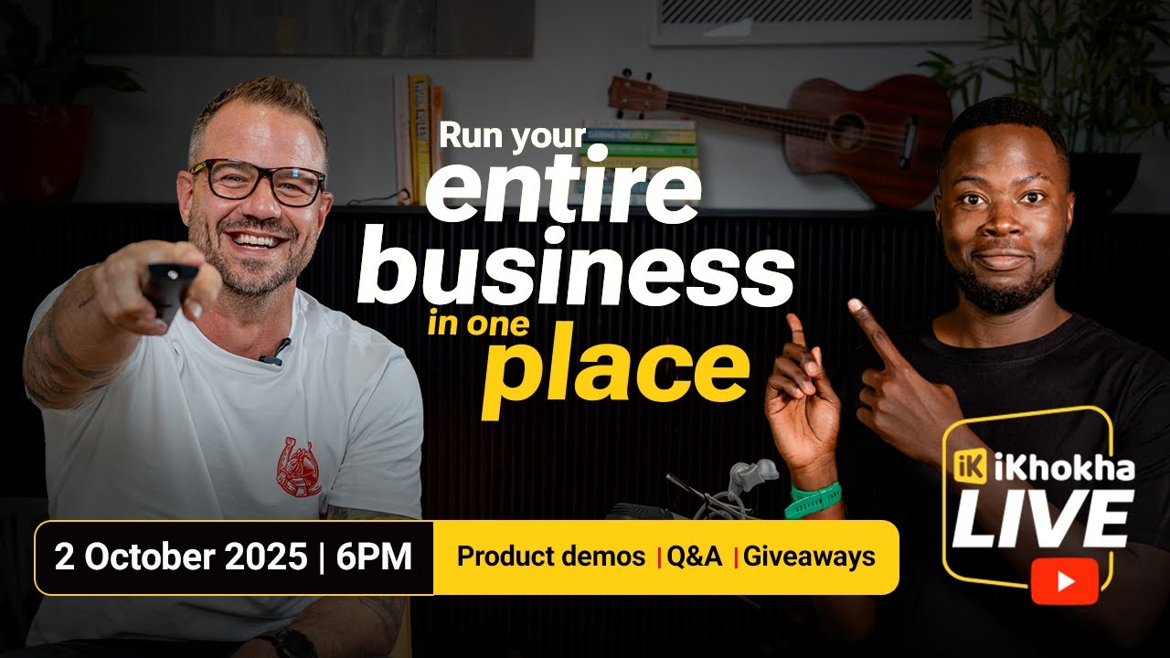 iKhokha Live: Save 5 Hours a Week and Stress Less | Business Management