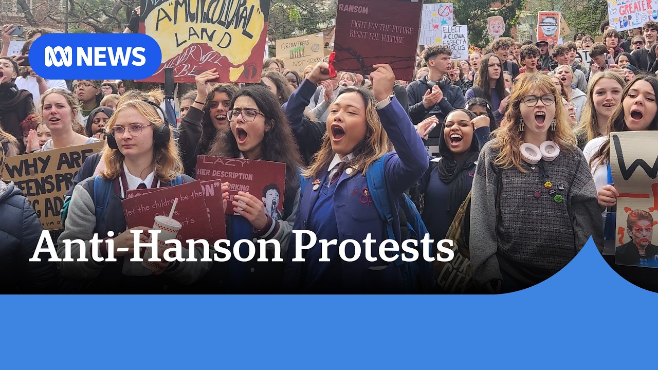 Students walk out of school around the country to protest One Nation | ABC NEWS