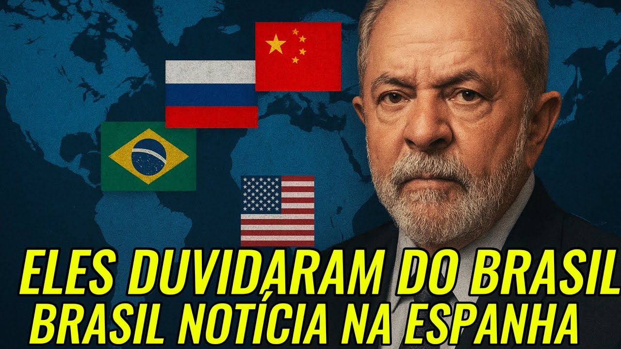 TV DA ESPANHA - Eles duvidaram do BRASIL Agora eles falam BRASIL O MAIOR DO MUNDO