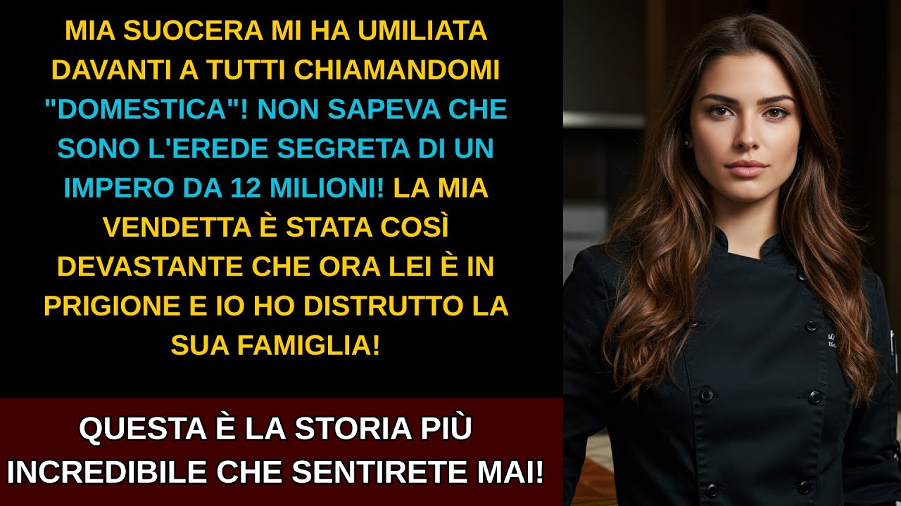 LA VENDETTA PIÙ DOLCE DELL'ANNO!Mia suocera mi ha rovinata davanti a tutti, ora è lei nella vergogna