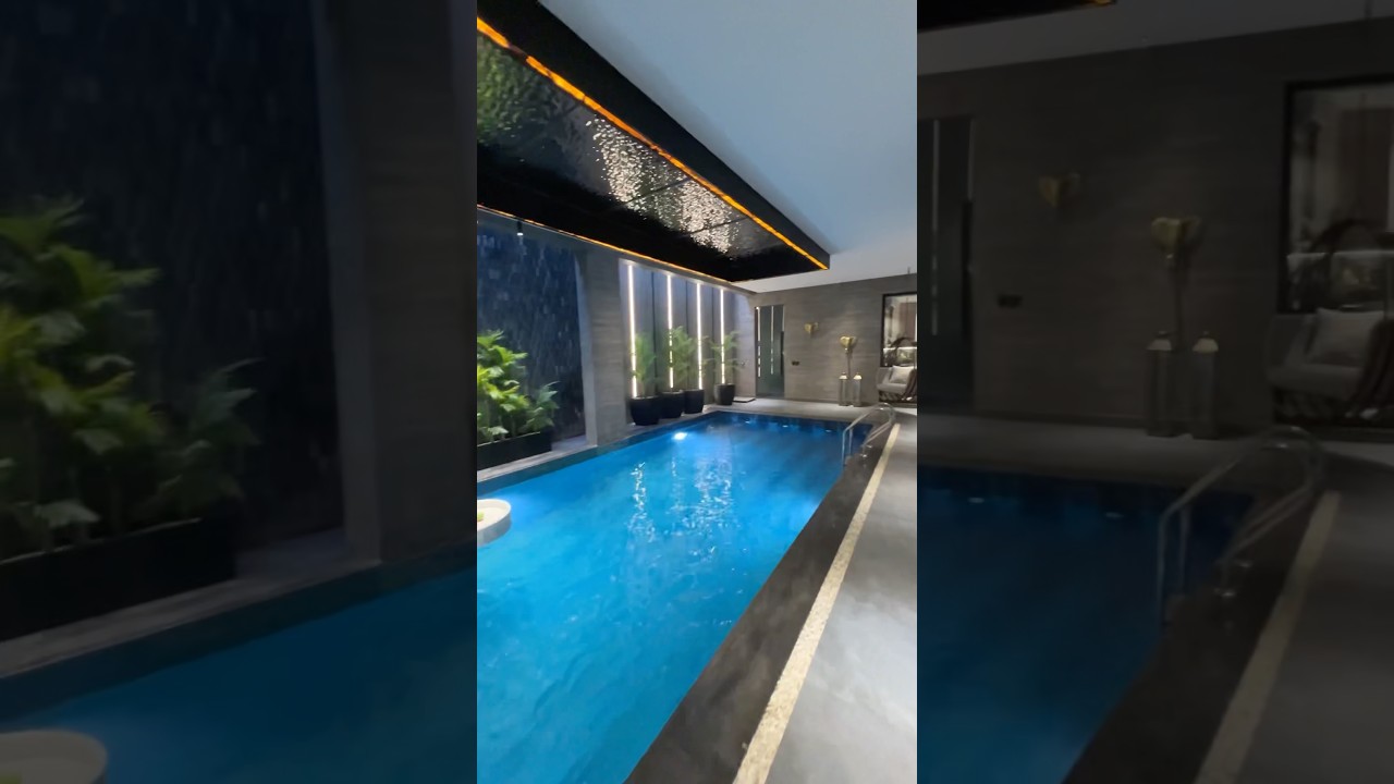 Elegant home basement with swimming pools | 1 kanal luxurious house for sale in DHA Lahore #luxury
