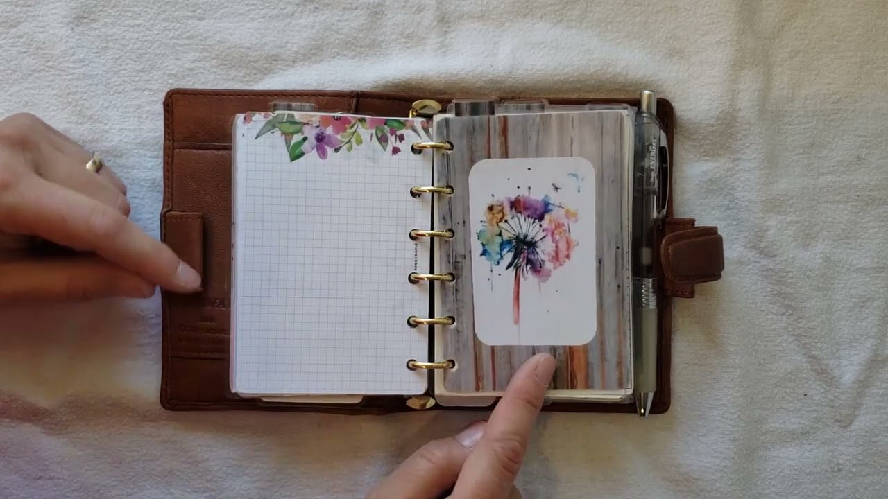 Portemonnaie-Setup in einer Gillio Mia Cara mini und einer Filofax Siena pocket (deutsch)