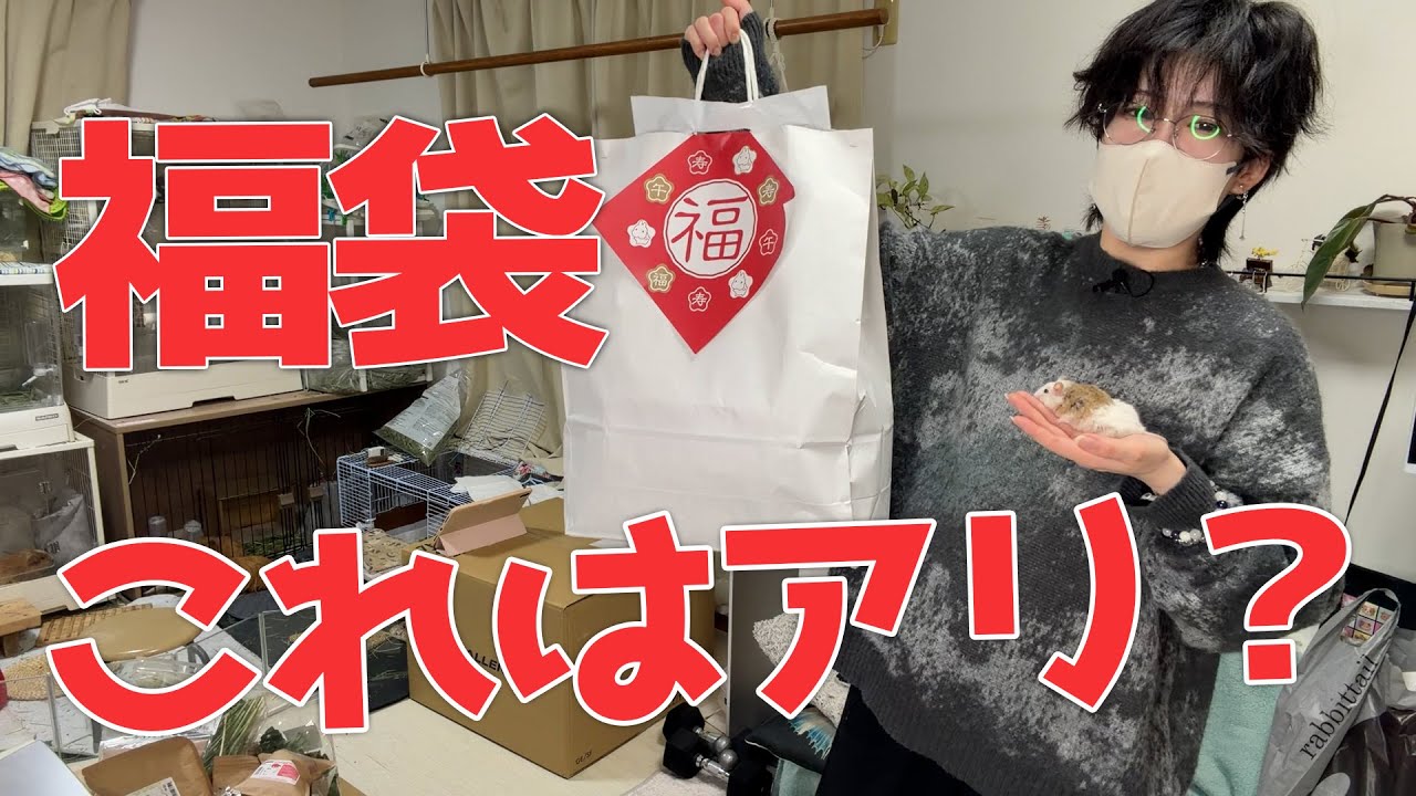 うさぎのしっぽの福袋！小動物飼い的にお得？