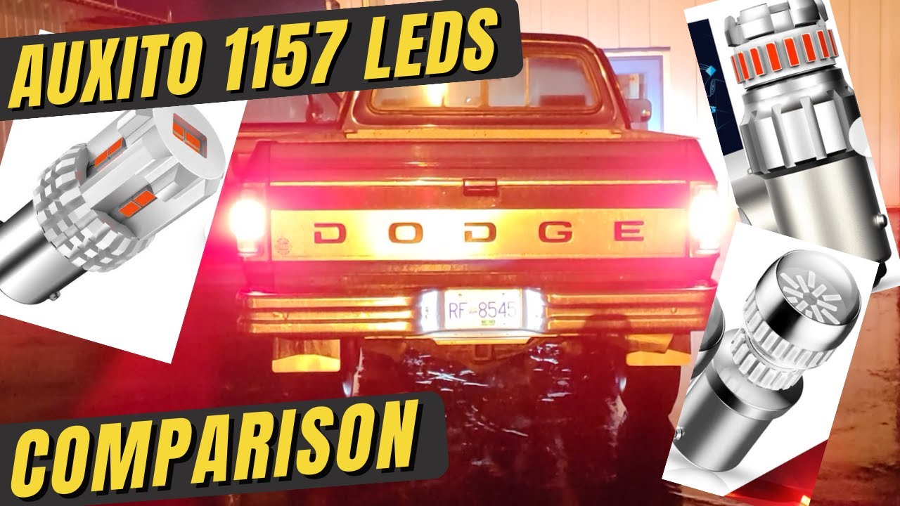 LED Tail Light Bulbs 1157 Auxito Comparison | 1st Gen Cummins