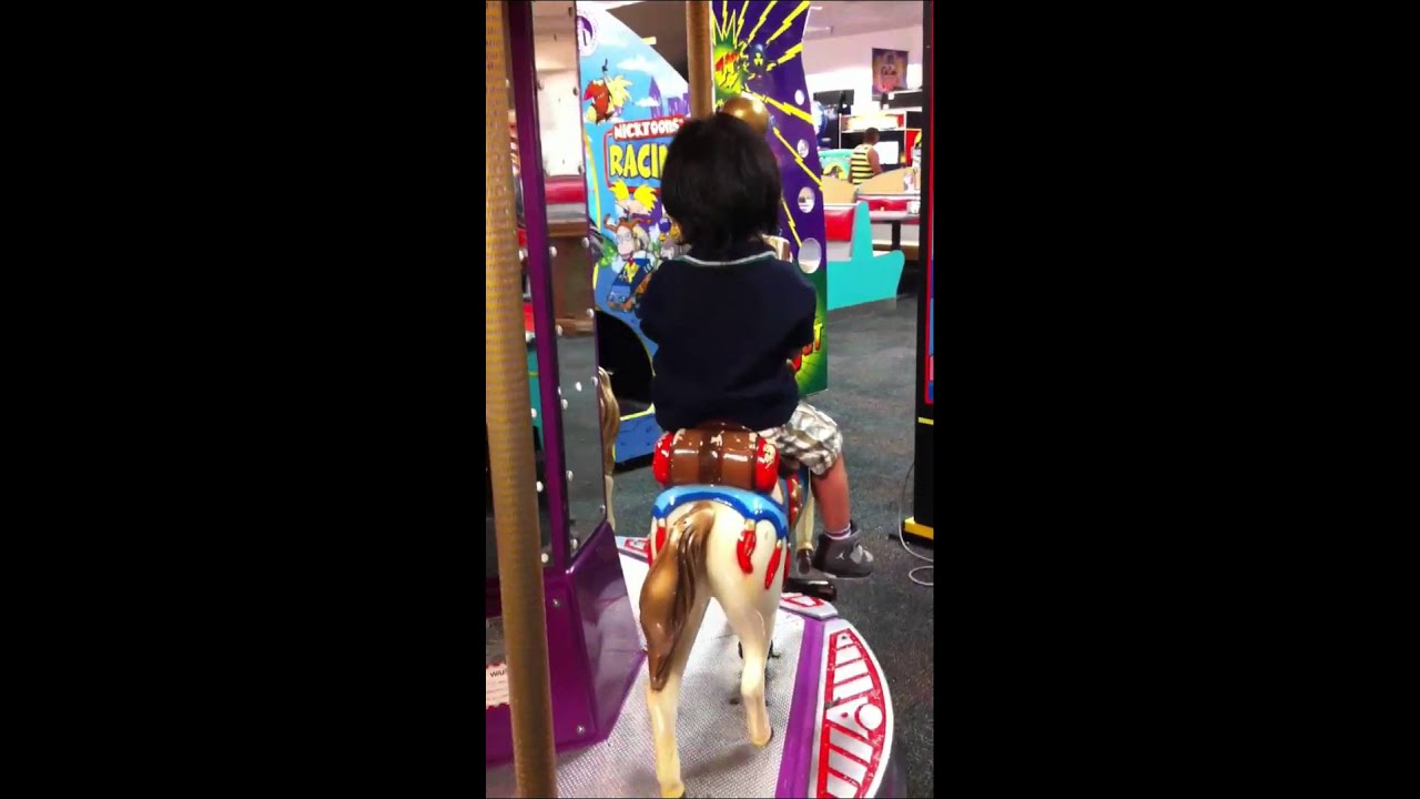 7.4.12 mini carousel @ chuck e cheese