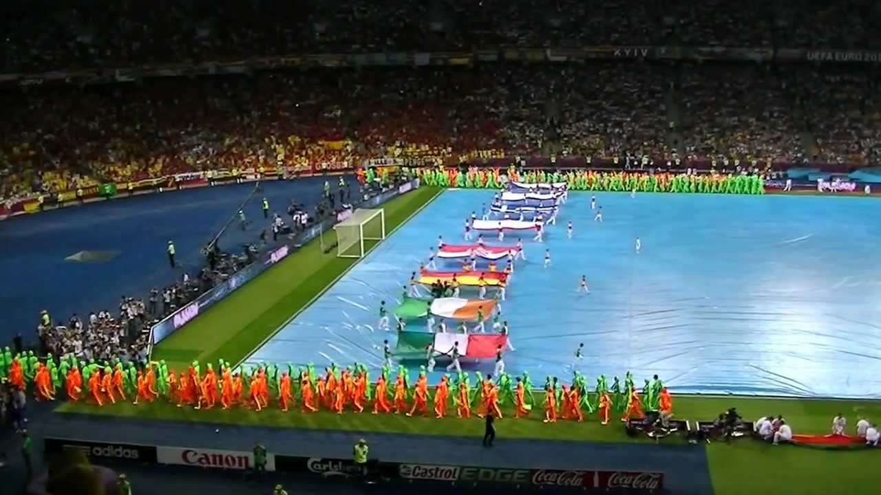Euro 2012: The Closing Ceremony before the final Italy - Spain in Kiev (2)