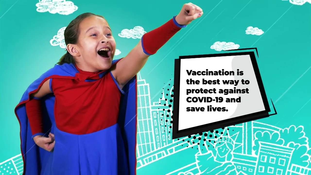 Be A Vaccine Hero | COVID-19 Child Vaccination Campaign (:15)